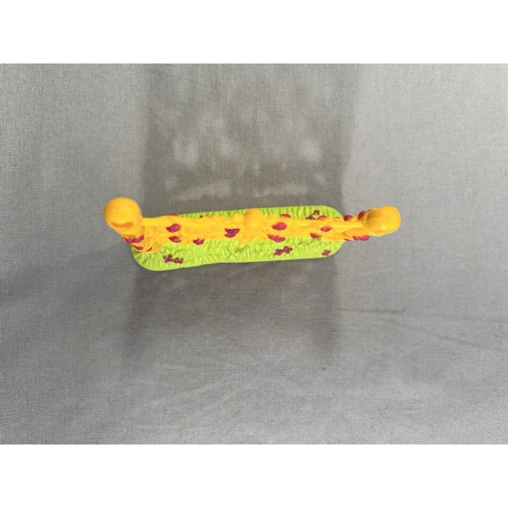 Vintage 1990's My Little Pony Yellow Fence Accessory from the Moon Shadow G2